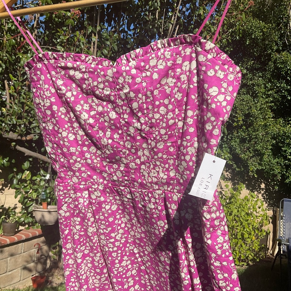 KIRIOUS LA FLORAL DRESS LARGE